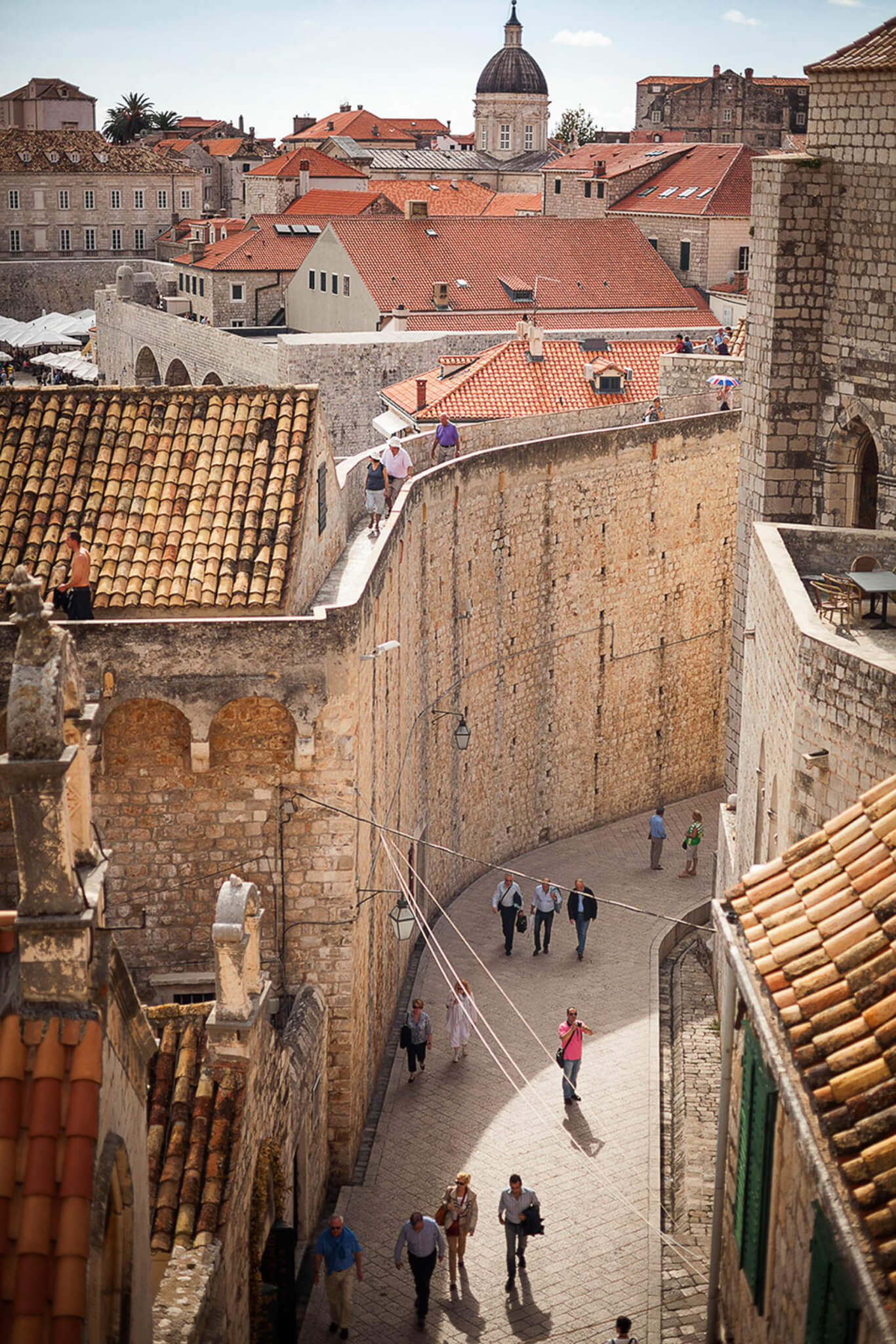 The Walled in city, Dubrovnik.
